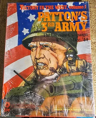 1980 SPI Victory In The West Volume 1 Patton's Third Army Game Sealed *Read* • $16