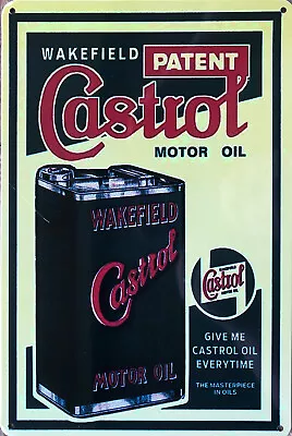 Castrol GTX Oil Garage Rustic Vintage Metal Tin Signs Man Cave Shed & Bar Sign • $9.99