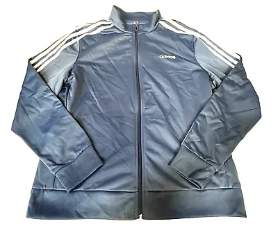 Adidas Warm Up Jacket Men's Size XL Blue [C9] • $24.95