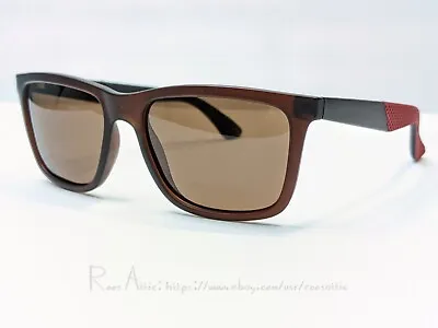 Vivid View By M+ Polarized VVH07 BWN Sunglasses: Brown & Red Frame (Frame Only) • $24.99