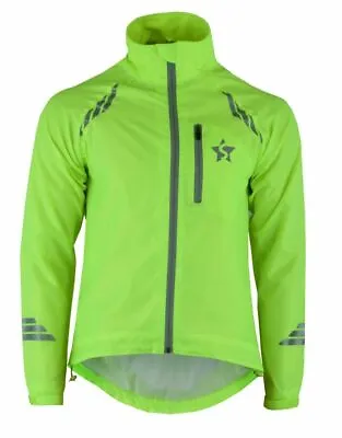 Unisex Cycling Jacket Waterproof Outwear Hi-Viz Running Bicycle Jacket  • $54.99