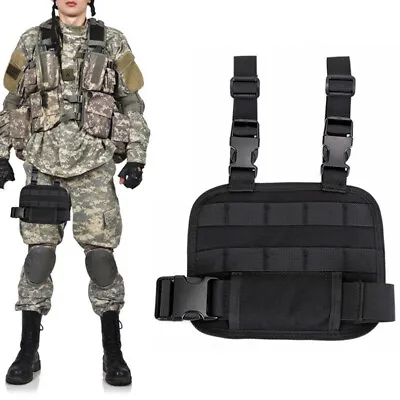 £5.79 • Buy Tactical Drop Leg MOLLE Gun Holster Bag Platform Panel Magazine Pouch Hunting UK