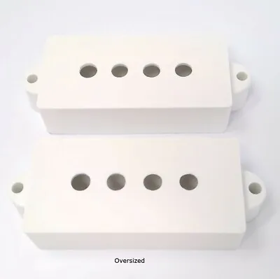 True Custom Shop® Oversized White Pickup Covers For Fender P Precision Bass • $7.97