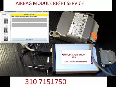  Airbag Module Computer Rcm Sdm Sas Reset Service • $49.99