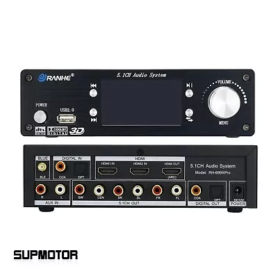 HG-699X 5.1CH Audio System Audio Decoder Player Optic Coaxial HDMI2.0 Sound Card • $108.12