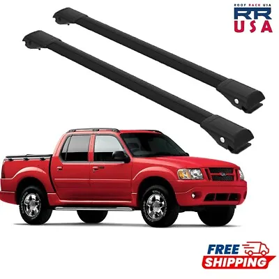 For Ford Explorer Sport Trac 2001-2005 Cross Bars Roof Rack Black • $129