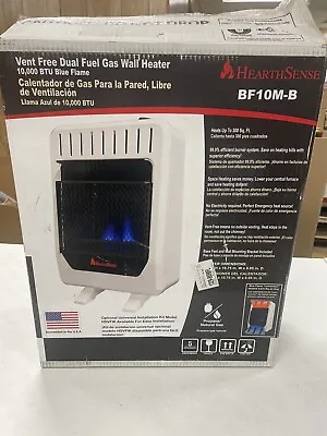 HearthSense Gas Wall Heater 10000-Btu. Vent Free Blue Flame • $109.99