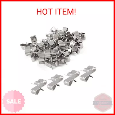 Biaungdo 30 Pcs Trailer Frame Wire Clips Stainless Steel Metal Solar Panel Wire • $11