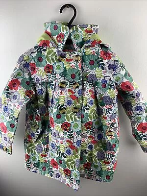 £6 • Buy Peter Storm Flower Rain Coat 3-4 Years 