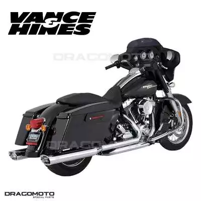 Harley FLHXSE 1800 ABS Street Glide CVO 2010-2016 16752 Manifold Header Vance... • $499.96