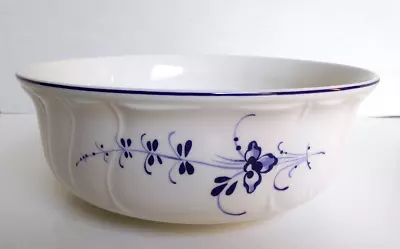 Villeroy & Boch Vieux Luxembourg Porcelain Serving Vegetable Bowl  Floral 8.25  • $57