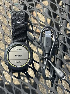 Garmin Enduro GPS SmartWatch Steel With Black UltraFit Nylon Strap • $459