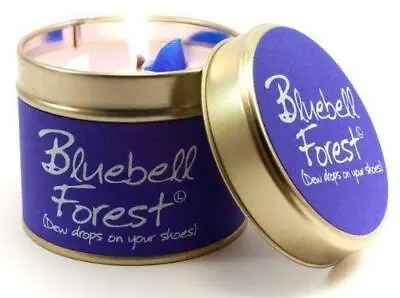 Lily Flame - Scented Candle Tin - Bluebell Forest - UK MADE • £11.97