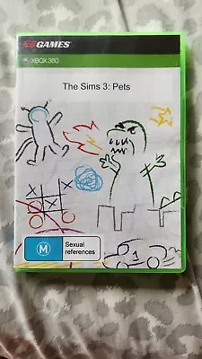 The Sims 3: Pets Xbox 360 (Non Original Case) • $10