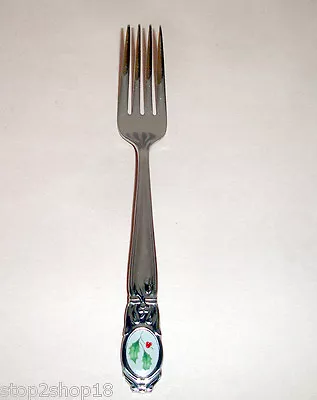 Lenox Holiday Platinum Salad Fork Stainless Flatware New • $18.90