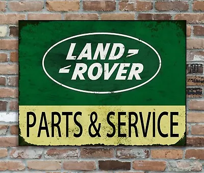 Land Rover Replica Vintage Metal Wall Sign Retro  Man Cave Garage Shed 28*20cm • £7.89