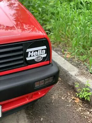 $45 • Buy RARE Hella Style MAIN Headlight Covers Caps VW GOLF MK2 GTI 16V G60 Rallye