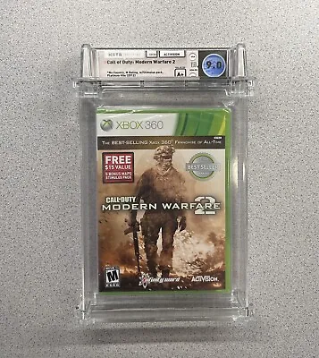 Call Of Duty: Modern Warfare 2 MW2 Platinum Hits Sealed WATA Graded 9.0 A+ Seal • $350