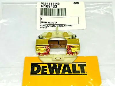 £14.96 • Buy Genuine Dewalt Carbon Brush Set N109433 To Fit Dcd785 Dcd735 Cordless Drills