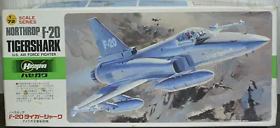 Hasegawa 1/72 Northrop F-20 Tigershark Vintage Model Kit D21 - PARTS SEALED (c4) • $9.95