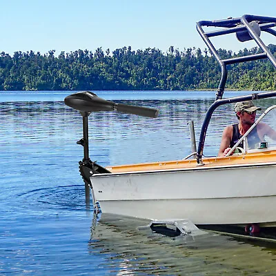 $162 • Buy 58LB Thrust Electric Trolling Motor Outboard Engine For Fishing Boat Kayak 12V