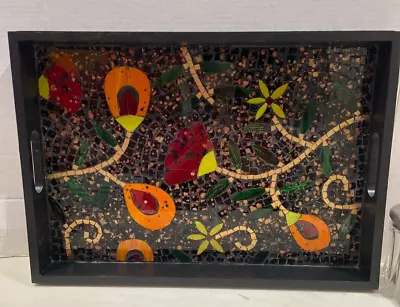 Handmade Lap Trays 14x19  Glass Mosaic • $30