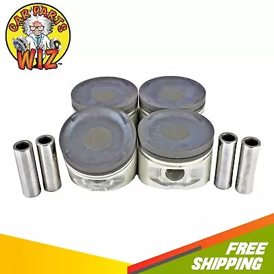 Piston Set STD Size FITS 90-92 Mitsubishi Plymouth Eclipse Galant 2.0L DOHC TC • $72.24