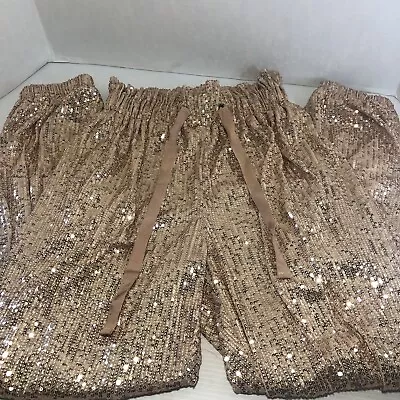 Joggers Style With Sequins Med • $12.99
