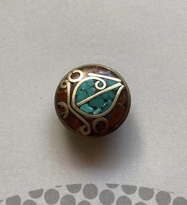 $24.95 • Buy Noosa Amsterdam Chunk  Sankha  - Red/turquoise *Brand New **Genuine ***Rare