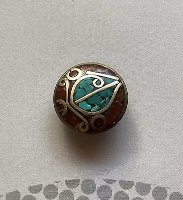 $24.95 • Buy Noosa Amsterdam Chunk  Sankha  - Red/turquoise *Brand New **Genuine ***Rare