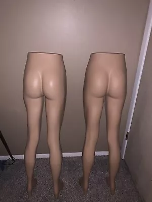 Plastic Female Mannequin Legs Skin Tone ($50 For ONE Pair PICKUP ONLY 46in) • $60