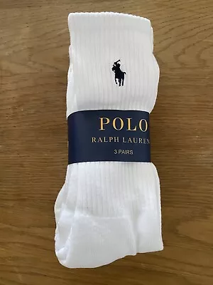 Polo Ralph Lauren Socks 3 Pairs Men • £17