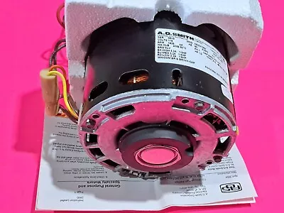 AO Smith # 663 Electric BLOWER Motor 1/3-1/4-1/6 Hp 115v 1625/3  Spd • $64.08