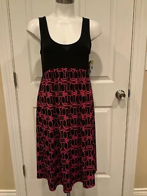 Michael Michael Kors  Black & Pink Patterned Dress Size M • $32.40