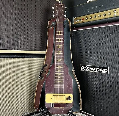 $399.99 • Buy 1950 Kalamazoo Lap Steel! Gibson Made W/ Klusons Single Line Strip Tuners!