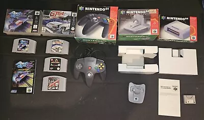 N64 Game And Accessory LOT Mortal Kombat Armorines *boxed Accessories* • $99