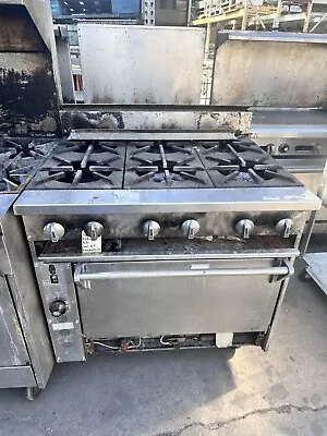 Jade Range 6 Burner With Convection Oven Natural Gas • $2900