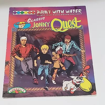 $19.99 • Buy Vintage Rare Classic Jonny Quest Paint W Water Book Landoll's 1994