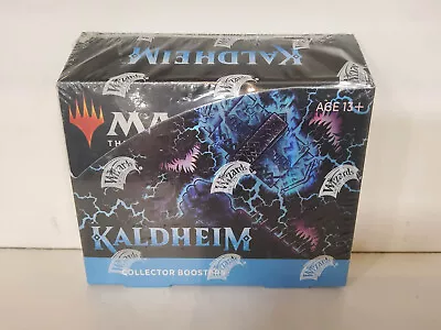 Magic The Gathering Sealed Kaldheim Collector Booster Box (12 Booster Packs) • $260