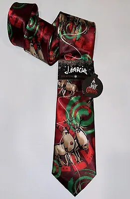 Jerry Garcia Christmas Reindeer Dracula Claus Collection Sixty Necktie Tie • $26