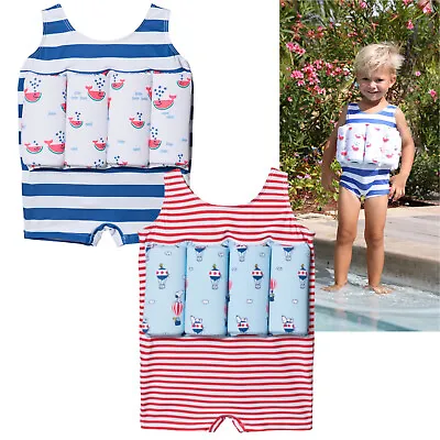 Boys Float Swim Suit Snoopy / Seals Floatsuit Ex Sunuva Baby Age 1-3 Years • £11.95