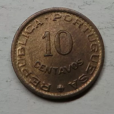 Mozambique 10 Centavos 1960 Bronze KM#83 UNC • $2.02