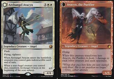 1x FOIL ARCHANGEL AVACYN - ANgel - From The Vault MTG - Magic The Gathering • £13.99