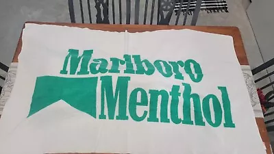 Vintage Marlboro Menthol Beach Towel 36 X 60 Inches • $24