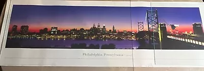 James Blakeway Panoramic Poster Philadelphia PA - Series 3 1995 Damaged • $6