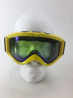 Anon Yellow Ski Snowboard Vtg Goggle Goggles Snowmobile Retro Burton Fast Ship • $39.42