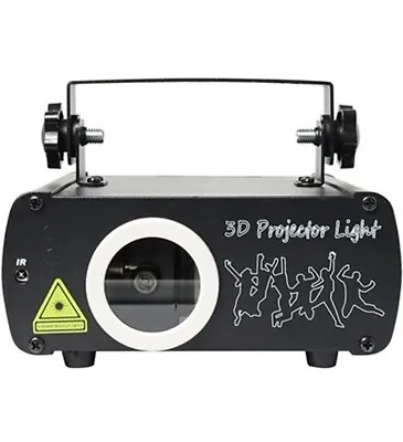 3D Animation DMX RGB Laser Beam Scanner Projector Lamp Disco Stage Laser Lights • £110