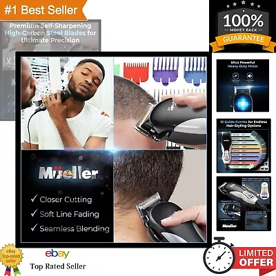 Professional Hair Grooming Kit For Men - Precision Blades Low Noise Design • $31.99