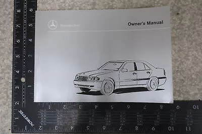 1999 99 Mercedes Benz C230 Kompressor C280 C43 Amg Owners Manual Book Om606 • $15.74