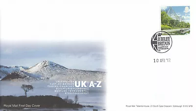 (65081) GB FDC UK A-Z ZSL London Zoo Jubilee Britain Elizabeth Rd Southend 2012 • £1.69